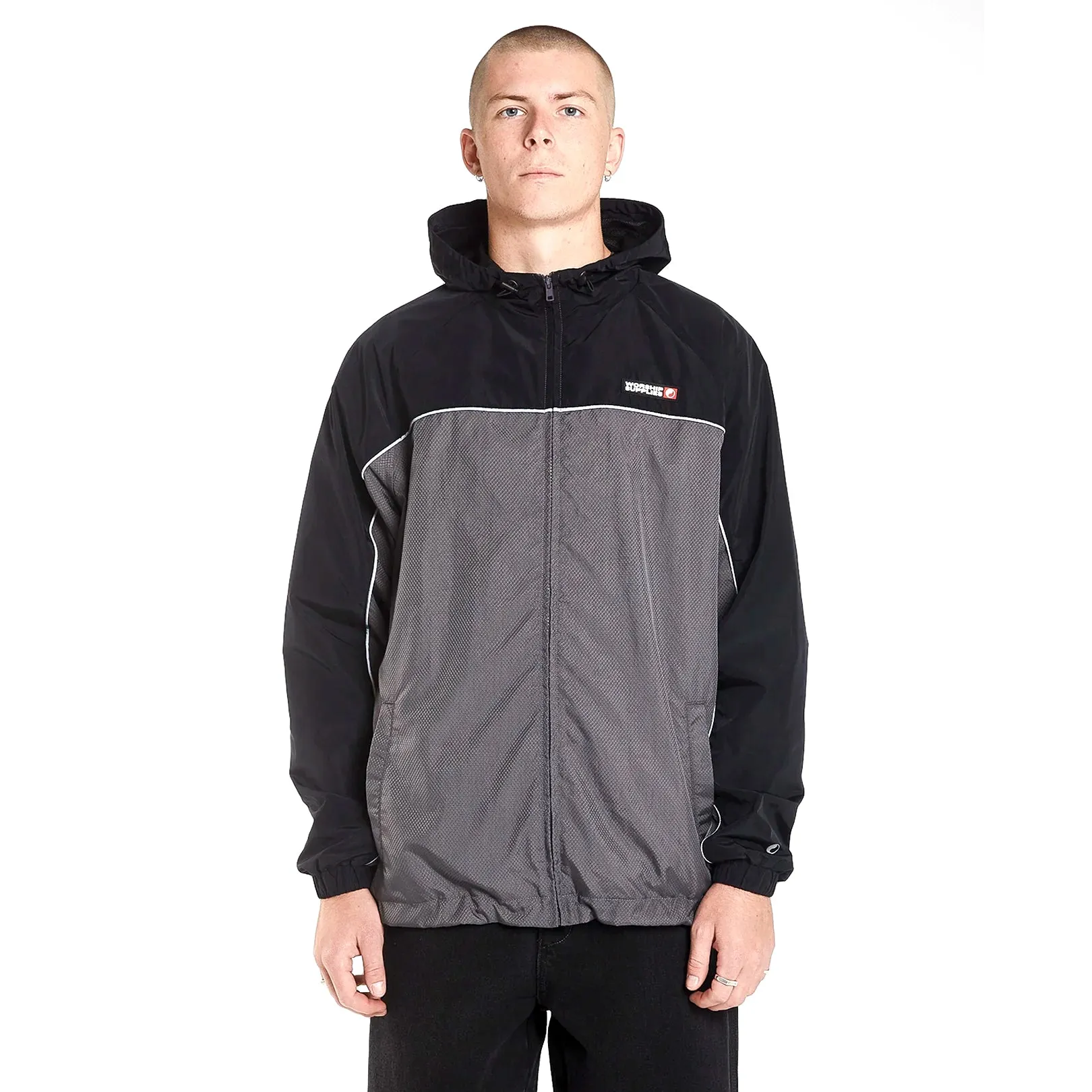 Worship Forever Zip Anorak Jacket Black Sale