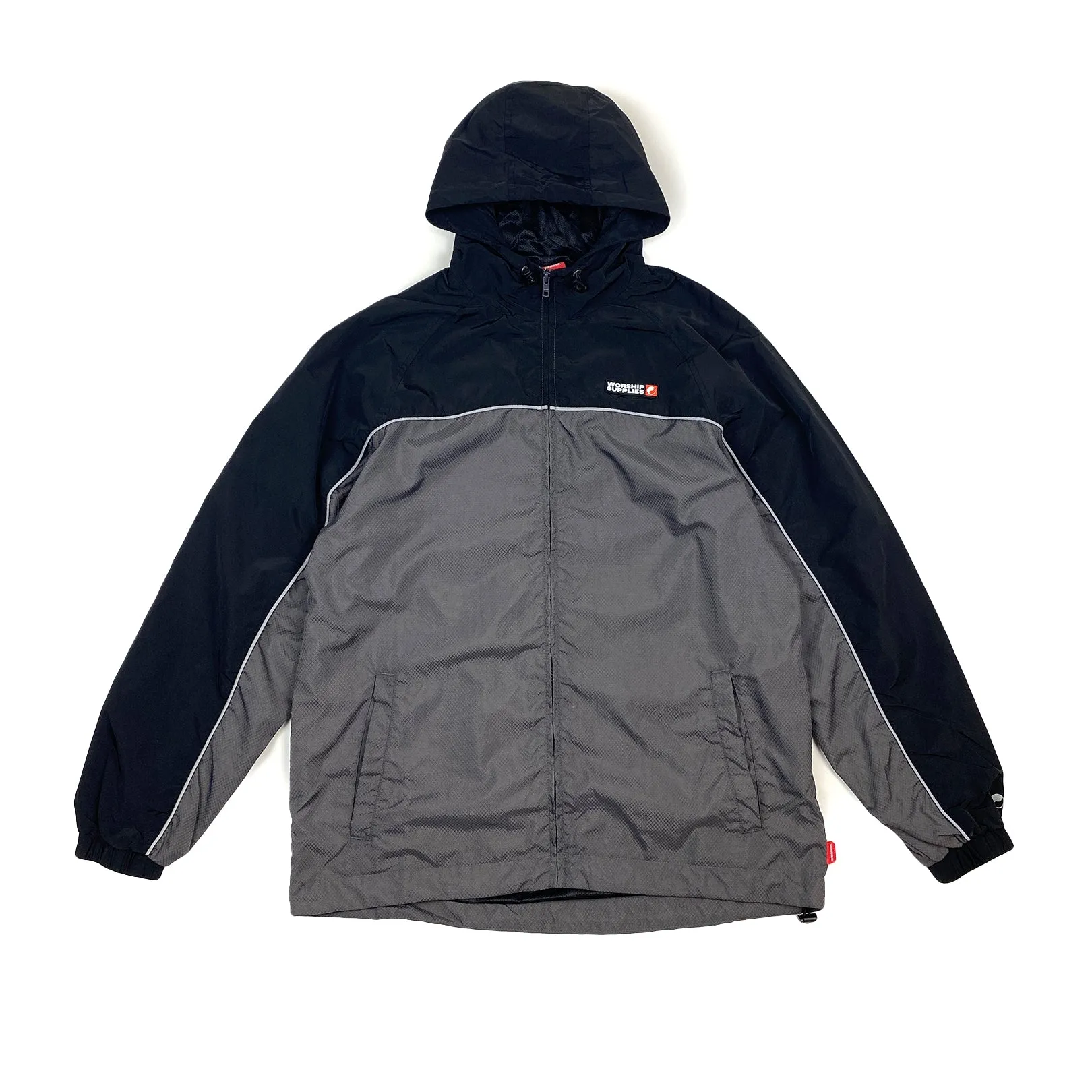 Worship Forever Zip Anorak Jacket Black Sale